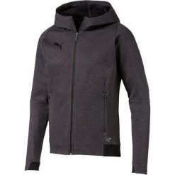Bluza rozpinana z kapturem męska sportowa dryCELL PUMA FINAL CASUALS HOODED JACK. Szare bluzy sportowe męskie Puma, bez wzorów, sportowe, bez kołnierzyka, bez ramiączek. Za 189.00 zł.