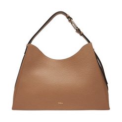 Torebka Furla. Brązowe torebki klasyczne damskie Furla, bez wzorów, bez dodatków. Za 2,019.00 zł.