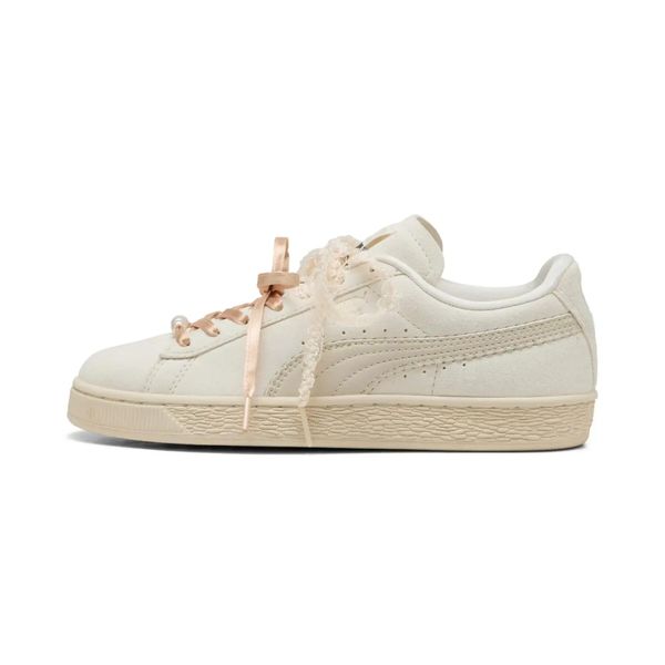 Buty sportowe damskie Puma Suede. Czerwone buty sportowe na co dzień damskie Puma, bez wzorów, z gumy, na fitness i siłownię, Puma Suede. Za 399.00 zł.