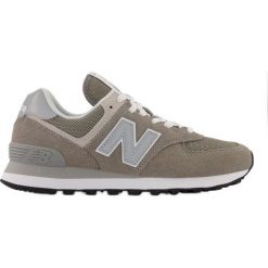 Buty New Balance WL574EVG szare. Szare buty sportowe na co dzień damskie bez wzorów, z gumy. Za 822.14 zł.