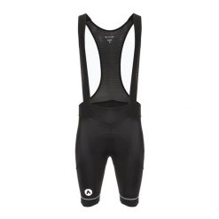 Spodenki rowerowe męskie ATTABO Kirun Pro Bib Shorts Cargo. Czarne szorty męskie ATTABO, bez wzorów, sportowe. Za 129.99 zł.