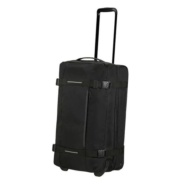 Torba podróżna Urban Track Duffle M. Czarne torebki klasyczne damskie AMERICAN TOURISTER, bez wzorów, bez dodatków. Za 590.50 zł.