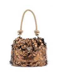 Guess Torebka 172023 Brązowy. Brązowe torebki klasyczne damskie Guess, z aplikacjami, z syntetyku, bez dodatków. Za 719.99 zł.