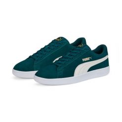 Buty do chodzenia męskie Puma SMASH V2. Białe buty sportowe na co dzień męskie Puma, bez zapięcia, trekkingowe. W wyprzedaży za 219.00 zł.