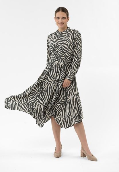 Sukienka z wiskozy G-PASSION. Zielone sukienki damskie Volcano, na co dzień, s, bez wzorów, z wiskozy, eleganckie, z asymetrycznym kołnierzem, bez ramiączek, maxi, asymetryczne. Za 179.99 zł.