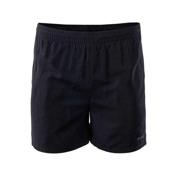 Męskie Szorty Solme Z Haftowanym Logo. Czarne szorty męskie Hi-tec, bez wzorów, sportowe. Za 77.99 zł.