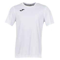 Męska Koszulka Piłkarska Combi. Białe t-shirty sportowe męskie Joma, m, bez ramiączek, do piłki nożnej. Za 75.99 zł.