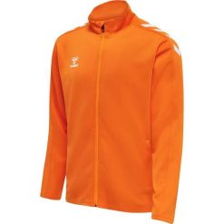 Bluza sportowa dla dorosłych Hummel Core XK Poly Zip Sweat. Brązowe bluzy sportowe damskie HUMMEL, l, bez wzorów, bez ramiączek, bez kaptura. Za 225.00 zł.