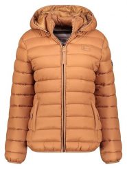 Geographical Norway Kurtka pikowana "Atichoko" w kolorze karmelowym rozmiar: XXL. Brązowe kurtki damskie Geographical Norway, xxl, bez wzorów, bez kaptura. Za 130.35 zł.