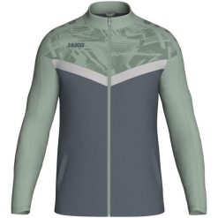 Poliestrowa bluza dresowa Jako Iconic. Szare bluzy bez kaptura męskie Jako, xl, z dresówki. Za 166.20 zł.
