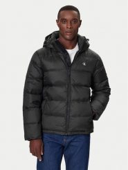 Calvin Klein Jeans Kurtka puchowa LV04RC518G Czarny Regular Fit. Czarne kurtki męskie Calvin Klein Jeans, m, bez wzorów, z jeansu, bez kaptura. Za 1,099.00 zł.