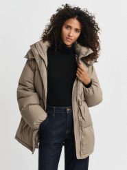 Gant kurtka puchowa Kobiety beżowy, L. Brązowe kurtki damskie Gant, l, bez wzorów, z puchu, bez kaptura. Za 1,299.95 zł.