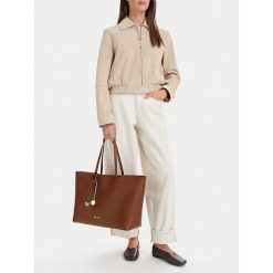 Torebka Nine West. Brązowe torebki klasyczne damskie Nine West, bez wzorów, bez dodatków. Za 279.99 zł.