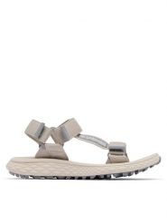 Columbia Sandały Konos Globetrot™ 2126911 Szary. Szare sandały damskie Columbia, bez wzorów, z materiału, bez obcasa, na płaskiej podeszwie. Za 214.19 zł.