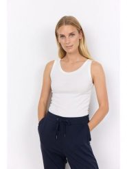 Soyaconcept Top "Ryan" w kolorze białym rozmiar: XL. Białe topy damskie Soyaconcept, xl, bez wzorów, bez kołnierzyka. Za 86.95 zł.