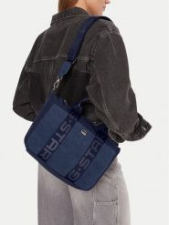 G-Star Raw Torba CEO-JANIS-XC8191 Granatowy. Niebieskie torby męskie na ramię G-Star Raw, bez wzorów, z materiału, na ramię. Za 149.99 zł.