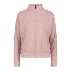 Kurtka damska z zamkiem i wysokim kołnierzem CMP. Czerwone kurtki damskie CMP, bez wzorów, bez kaptura. Za 308.00 zł.