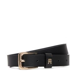 Pasek Damski Tommy Hilfiger. Czarne paski damskie Tommy Hilfiger, bez wzorów. Za 169.99 zł.