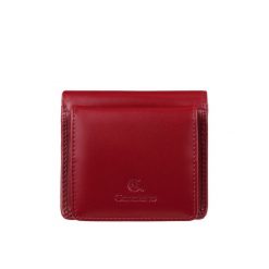 Czerwony skórzany portfel damski Canaletto z RFID – klasyka i bezpieczeństwo na co dzień PD1008s135 RFID. Czerwone portfele damskie bez wzorów, ze skóry. Za 135.00 zł.