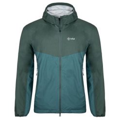 Męska kurtka outdoorowa Kilpi HURRICANE-M. Niebieskie kurtki treningowe męskie Kilpi, l, bez wzorów, z materiału, do biegania. Za 335.50 zł.