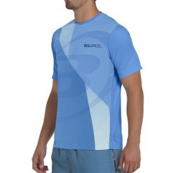 Bullpadel Brumo T-shirt. Niebieskie t-shirty damskie bullpadel, bez wzorów, bez kołnierzyka. W wyprzedaży za 148.85 zł.