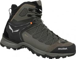 Buty trekkingowe męskie Salewa Mtn Trainer Lite Mid Gtx. Szare buty trekkingowe męskie Salewa, na zimę, z materiału, za kostkę, bez zapięcia, trekkingowe. Za 1,087.00 zł.