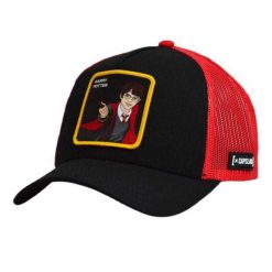 Męska Czapka Z Daszkiem Harry Potter Trucker Cap. Czarne czapki męskie CapsLab, bez wzorów. Za 188.99 zł.