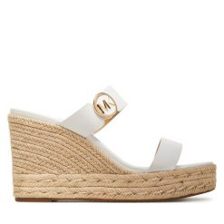 Espadryle MICHAEL Michael Kors. Białe espadryle damskie MICHAEL Michael Kors, bez wzorów, bez obcasa. Za 469.99 zł.