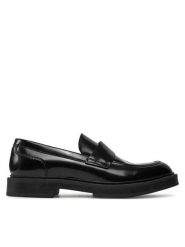 Aldo Lordsy Niko 13847678 Czarny. Czarne mokasyny męskie Aldo, z lakierowanej skóry. Za 429.99 zł.