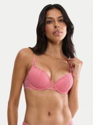 Triumph Biustonosz z fiszbiną That Night In Vegas 10224875 Różowy. Czerwone biustonosze Triumph, bez wzorów, z syntetyku. Za 149.99 zł.