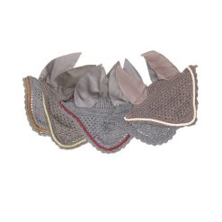 Czapka na szyję dla konia krótka HFI. Czerwone czapki męskie HFI, bez wzorów, z materiału. Za 134.00 zł.