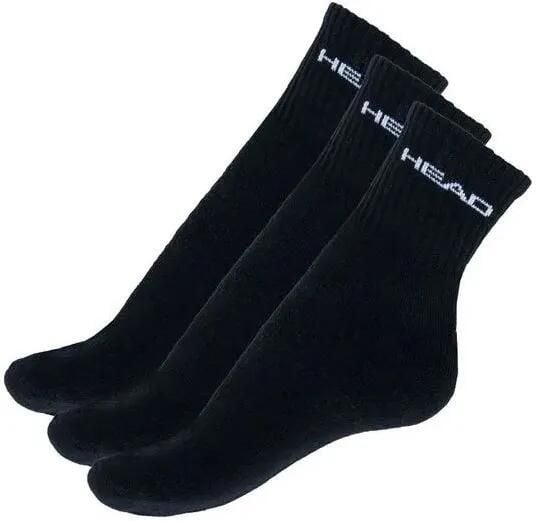 Skarpetki Head Short Crew 3-pak unisex czarne 35-38. Czarne skarpetki męskie HEAD, bez wzorów, z bawełny. Za 111.99 zł.