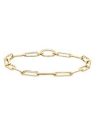 Tamaris Bransoletka z elementami ozdobnymi rozmiar: onesize. Żółte bransoletki damskie Tamaris, ze stali. Za 86.99 zł.