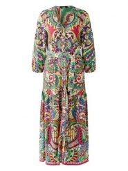 Miss Lagotte Sukienka ze wzorem rozmiar: 42. Sukienki damskie Miss Lagotte, na co dzień, bez wzorów, z tkaniny, bez kołnierzyka, bez ramiączek, maxi, proste. Za 208.99 zł.