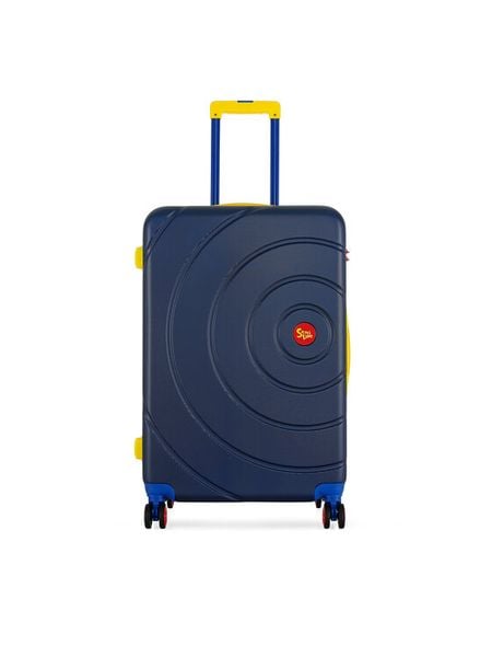 Semi Line Walizka dziecięca T5932-3 Granatowy. Niebieskie walizki Semi-line, bez wzorów, z tworzywa sztucznego. Za 229.99 zł.