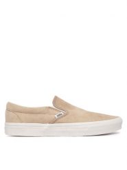 Vans Tenisówki Classic Slip-On VN000Z7A4MG1 Beżowy jasny. Brązowe trampki i tenisówki męskie Vans, bez wzorów, ze skóry, bez zapięcia. Za 369.99 zł.