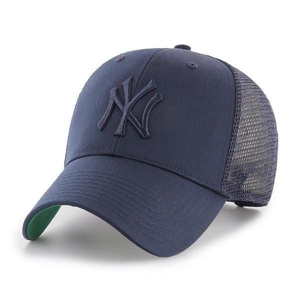 Czapka z daszkiem 47 Brand MLB New York Yankees Trucker B-BRANS17CTP-NYA. Czarne czapki męskie 47 Brand, na jesień, bez wzorów. Za 109.00 zł.