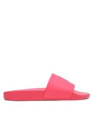 Polo Ralph Lauren Klapki Polo Slide 809892945003 Różowy. Czerwone klapki damskie Polo Ralph Lauren, bez wzorów, z tworzywa sztucznego, bez obcasa. Za 299.99 zł.