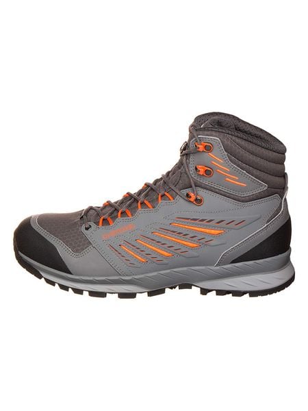 LOWA Botki trekkingowe "Trek Evo GTX" w kolorze szarym rozmiar: 46. Szare buty zimowe męskie Lowa, z gore-texu, bez zapięcia. Za 439.24 zł.