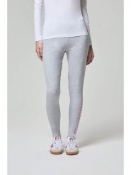 Bench Legginsy "Elira" w kolorze srebrnym rozmiar: 38. Szare legginsy damskie Bench, bez wzorów. Za 83.42 zł.