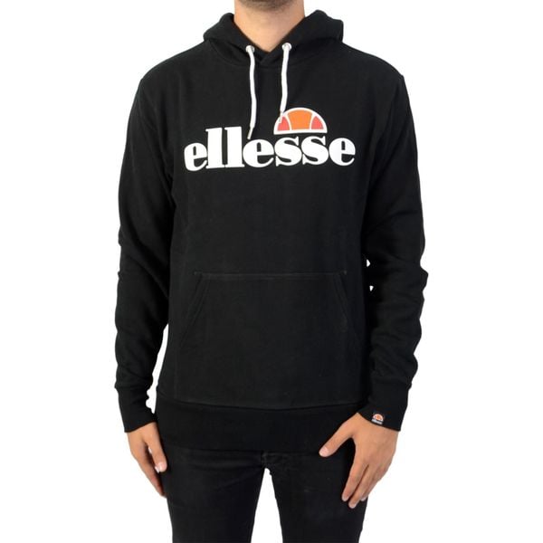 Bluza dresowa męska Ellesse Gottero. Czarne bluzy bez kaptura męskie Ellesse, m, z bawełny. Za 288.00 zł.