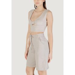 Stanik opaska Kobieta ONLY Onljany S/L Twist Top Jrs. Brązowe biustonosze sportowe damskie Only, l, bez wzorów, bez ramiączek. Za 132.00 zł.