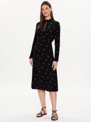 Pepe Jeans Sukienka codzienna Pachi PL953202 Kolorowy Regular Fit. Sukienki damskie Pepe Jeans, na co dzień, s, bez wzorów, z jeansu, bez kołnierzyka, bez ramiączek, proste. Za 379.99 zł.