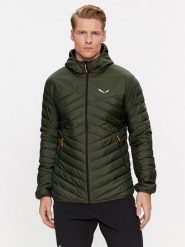 Salewa Kurtka puchowa Brenta RDS 27883 Zielony Regular Fit. Zielone kurtki outdoor męskie Salewa, m, bez wzorów, z puchu, bez kaptura. Za 893.99 zł.