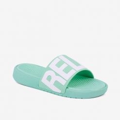 Klapki damskie Coqui Speedy. Żółte klapki damskie Coqui, bez wzorów, z materiału, bez obcasa, na płaskiej podeszwie. Za 120.99 zł.