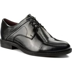 Półbuty LASOCKI FOR MEN - MI08-C322-360-03 Granatowy. Czarne buty wizytowe męskie Lasocki For Men, z materiału, bez zapięcia. Za 199.99 zł.