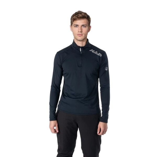 Spodnie narciarskie i snowboardowe męskie AULP VEPUR wodoodporne oddychające. Czarne spodnie materiałowe męskie Aulp, bez wzorów, sportowe. Za 429.99 zł.