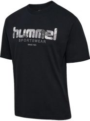 Hummel T-shirt krótki rękaw hmlCLUB LOGO z bawełny organicznej – BLACK. Czarne t-shirty damskie HUMMEL, s, bez wzorów, z bawełny, bez kołnierzyka. Za 126.50 zł.
