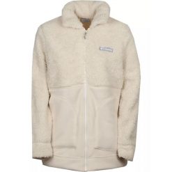 Polarowy sweter damski Columbia Winter Pass Sherpa Long Full Zip. Czerwone swetry klasyczne damskie Columbia, s, z polaru, bez kołnierzyka. Za 499.00 zł.