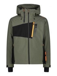 CMP Kurtka narciarska w kolorze oliwkowo-czarnym rozmiar: 56. Brązowe kurtki narciarskie i snowboardowe damskie CMP, bez wzorów, bez kaptura. Za 380.34 zł.